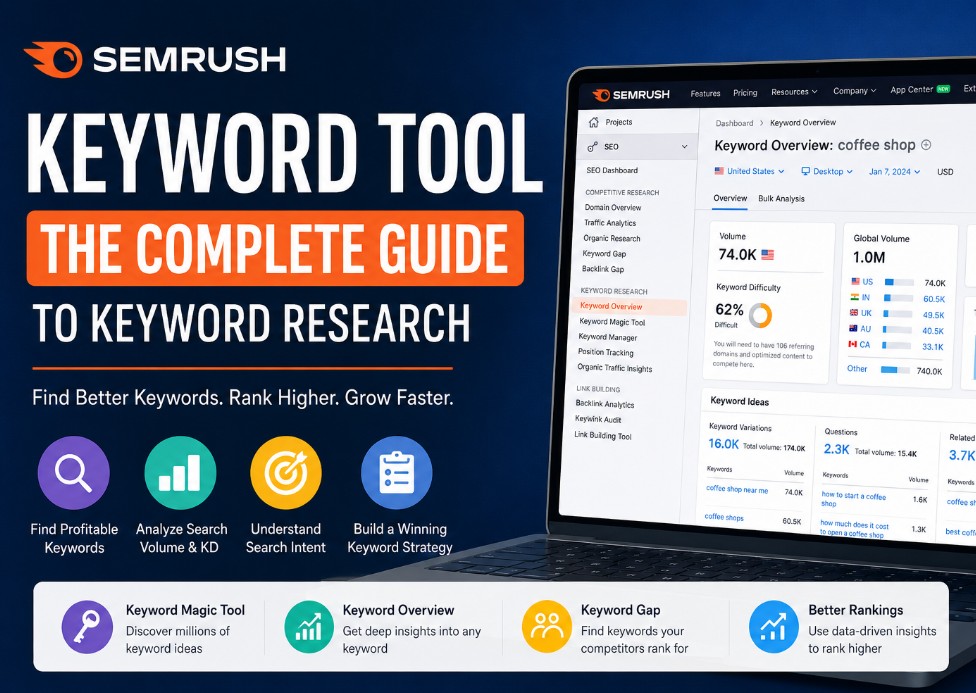 Semrush Keyword Tool: Complete Keyword Research Guide