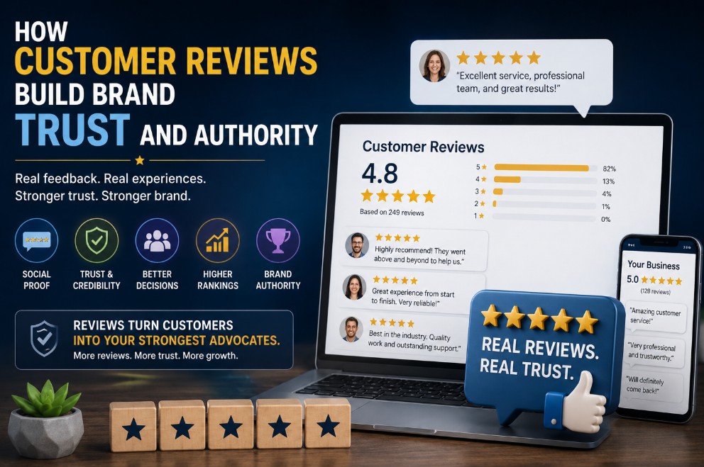 How Customer Reviews Build Brand Trust and Authority