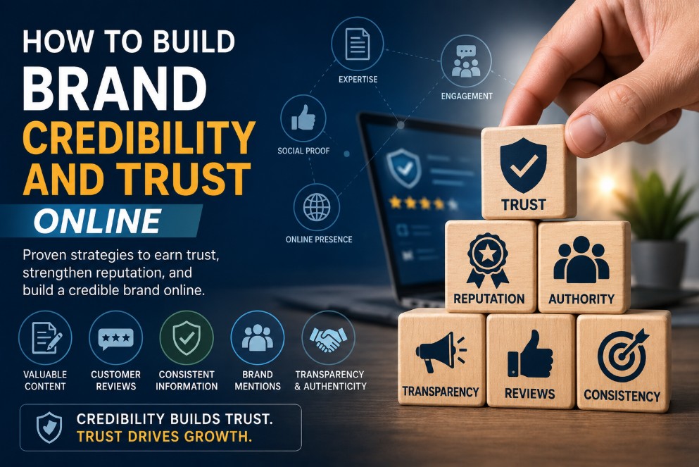 How to Build Brand Credibility and Trust Online